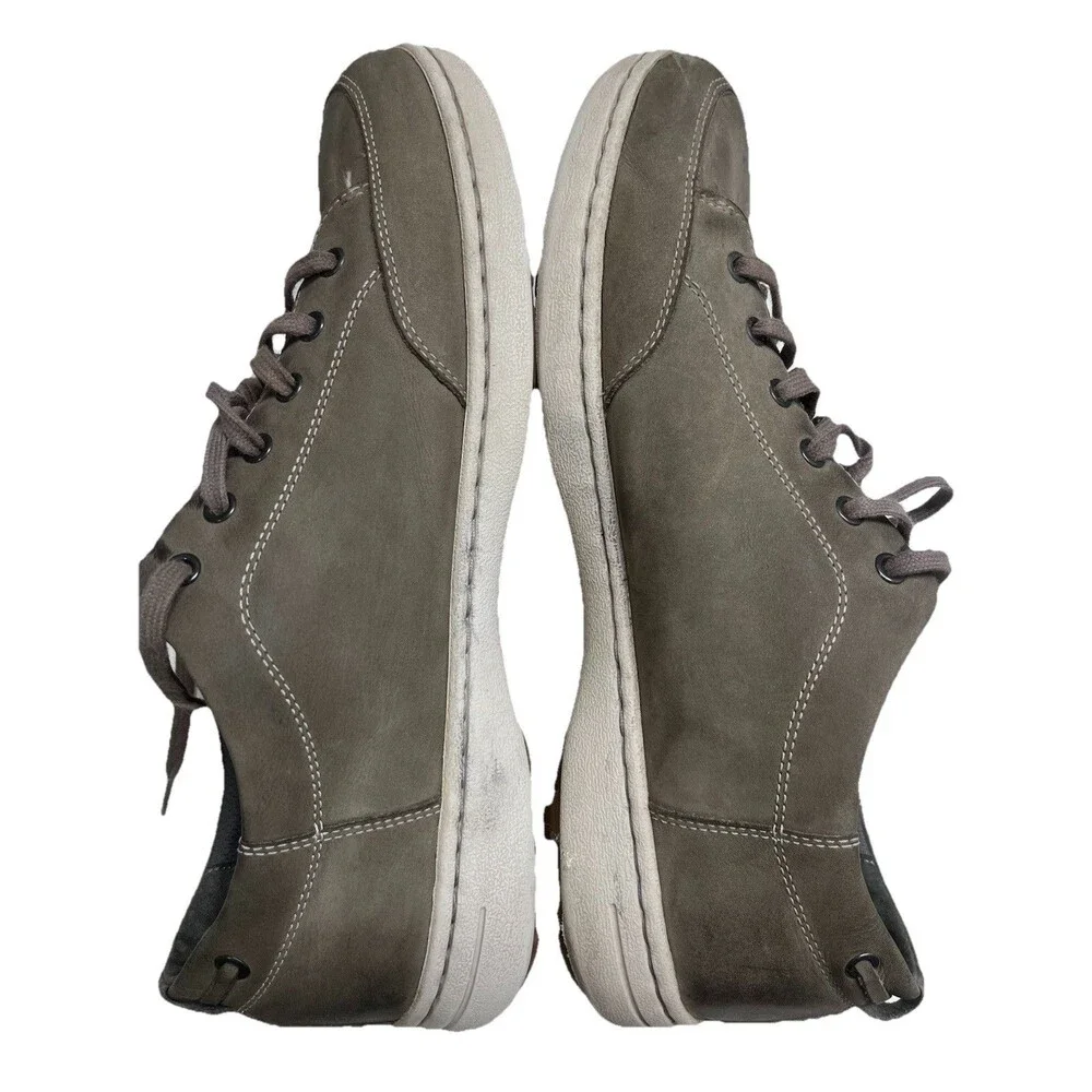 Dansko Vaughn Mens US 13.5-14 EU 47 Gray Milled Nubuck Leather Walking Shoe